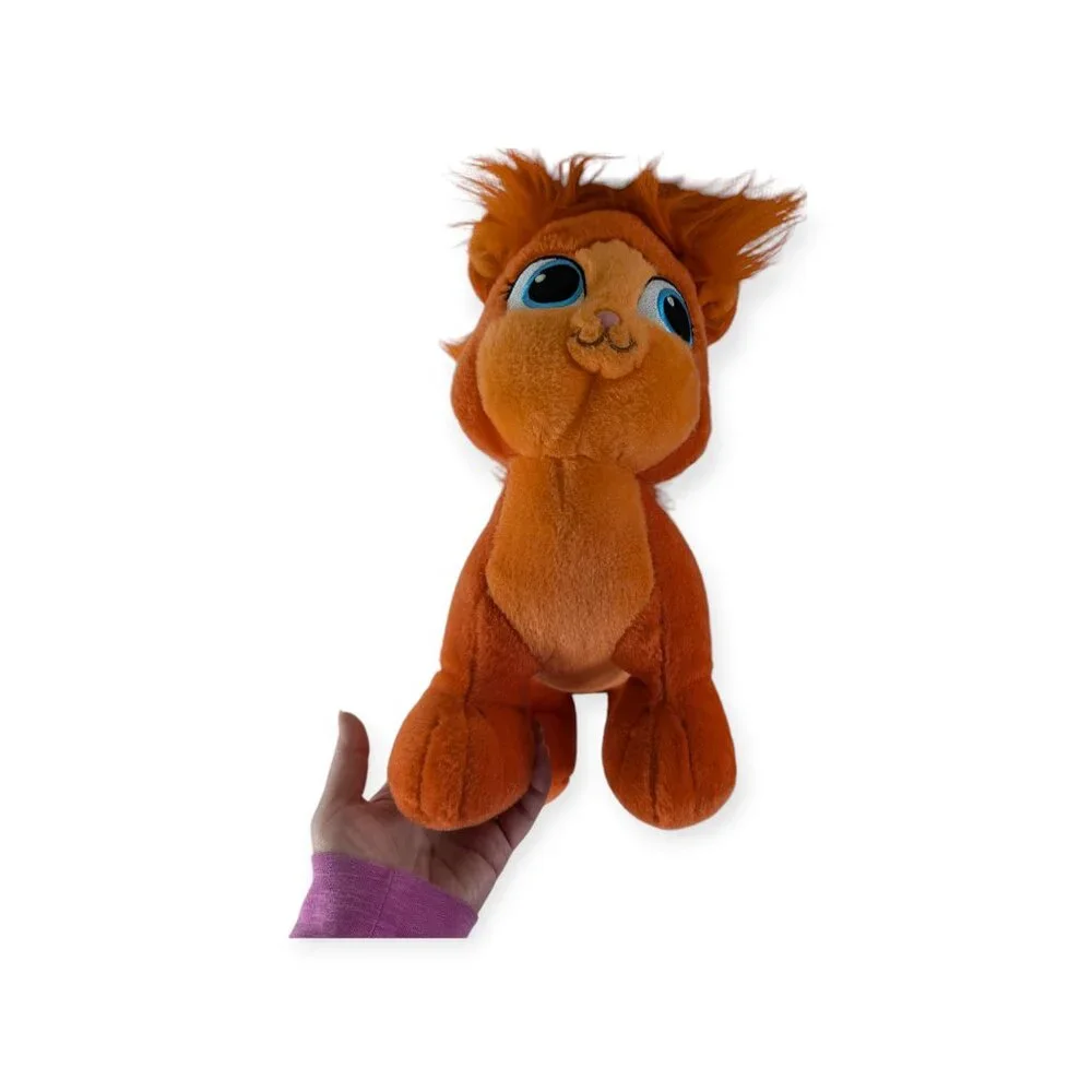 Build-A-Bear BAB Disney Princess Ariel Palace Pets Orange Kitty Plush